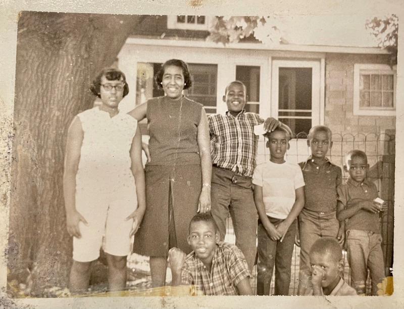 The Allen family in the early 1960s. PHOTO COURTESY OF GLORIA ALLEN